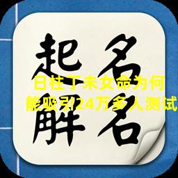  日柱丁未女命为何能吸引24万多人测试